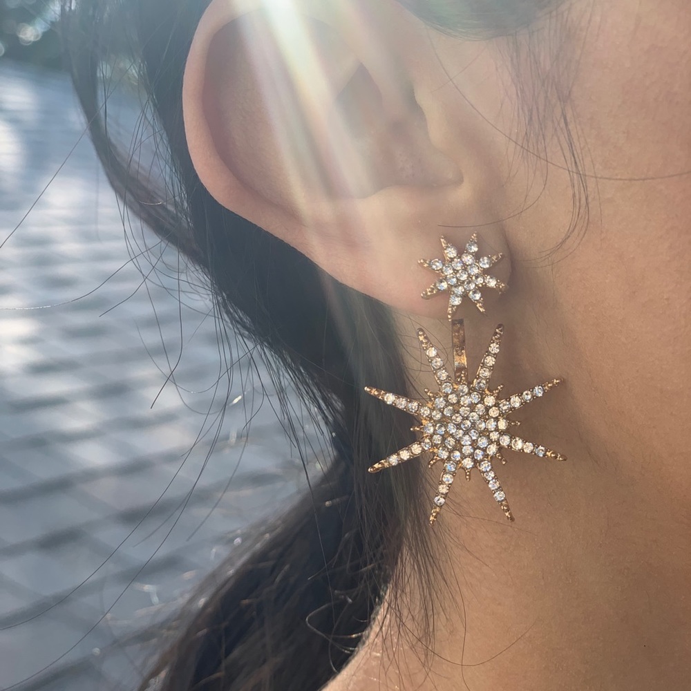 Starburst earrings